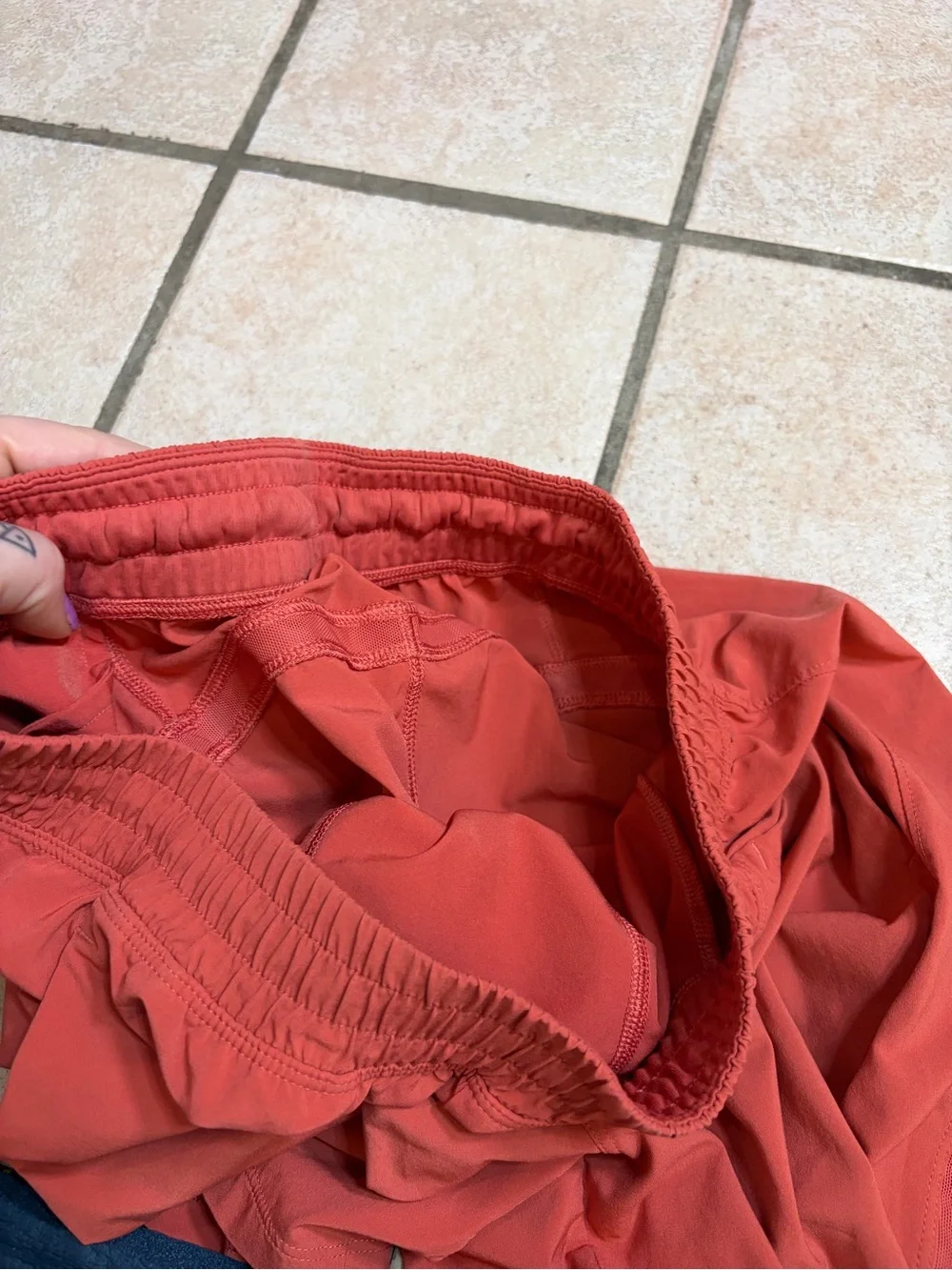 Lululemon Pace Breaker Short *Linerless *5”(Pink Punch) Size Small